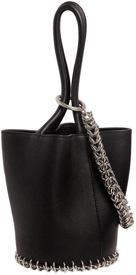 alexander wang bucket bag|More.